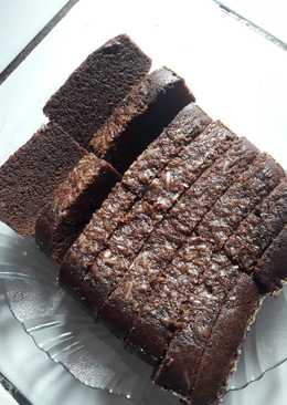 Brownis kukus chocolatos sederhana