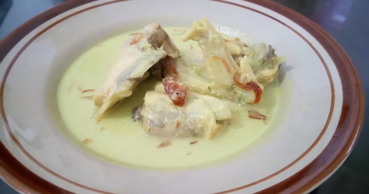 Resep Opor ayam no MSG ala Esty Puji Rahayu