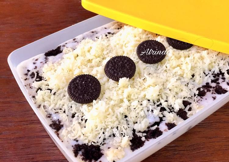 cara membuat Cheese Cake Lumer Oreo / Cheese Cake Oreo/Oreo Cheesecake Lumer