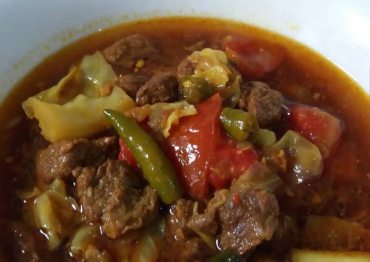 Resep Tongseng Sapi