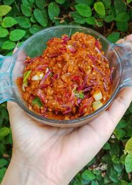 Sambel goreng Kecombrang (masakan rumahan sederhana)