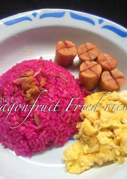 Nasi Goreng Buah Naga (Dragonfruit Fried Rice)