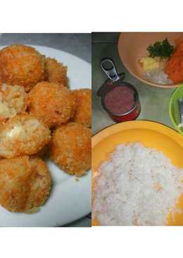 Bola bola nasi (untuk batita)