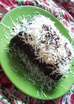 Brownis kukus pisang coklat ala "iyind"