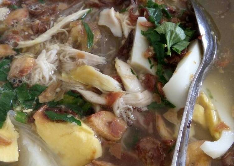 resep masakan Soto khas banjarmasin