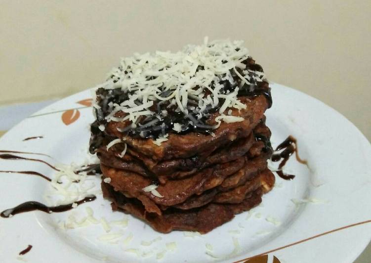 resep masakan Brownies Banana Pancake