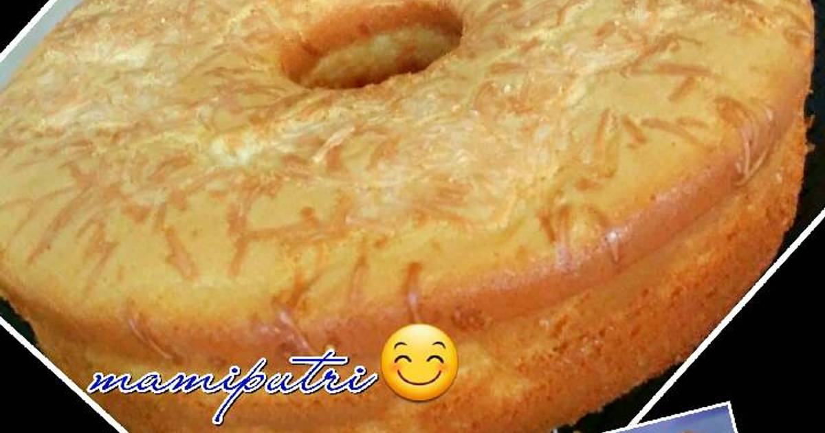 Resep CAKE TAPE gluten free,,wangiii..lembut n ngeprul banget