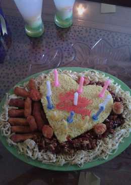 Nasi kuning jawa rice cooker