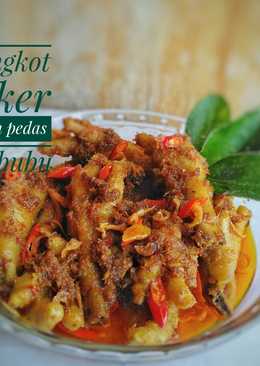 Dangkot ceker ayam pedas By bubu #ketopad_cp_CekerAyam