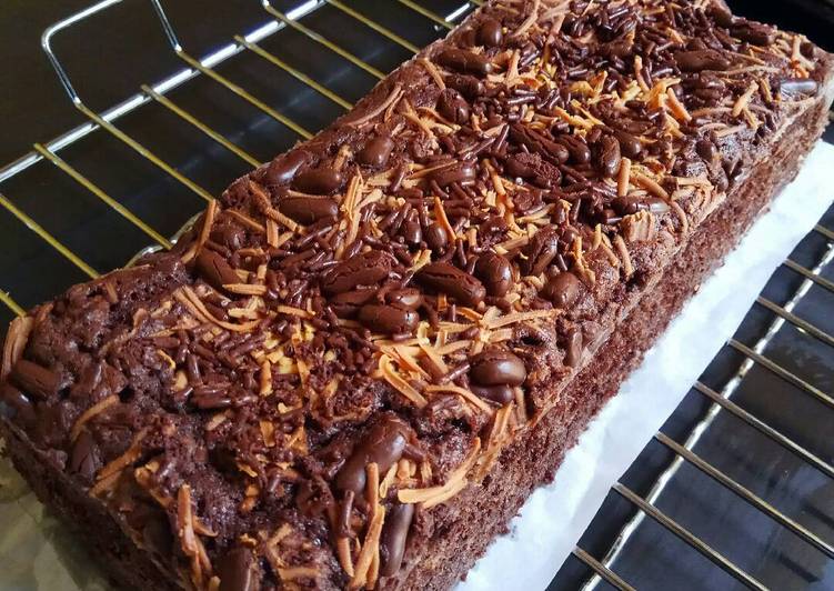 resep lengkap untuk Super Fudge Brownies Boros Coklat Bunda Prita ??