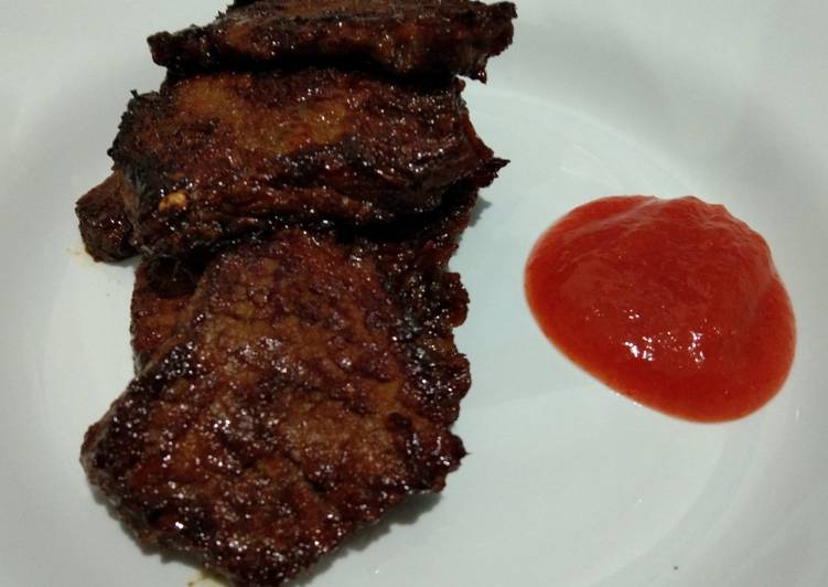 Steak Daging Simple Home Made Punya