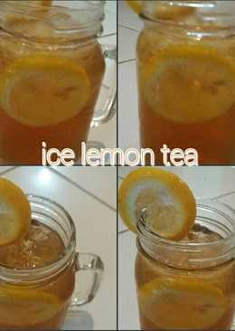 Ice lemon tea