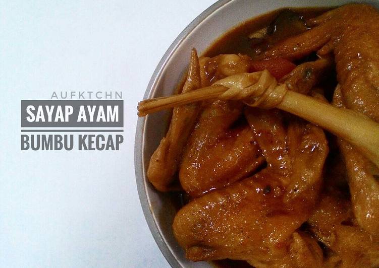 Resep Sayap Ayam Bumbu Kecap By aufktchn