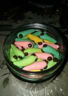 Cookies Ulat Rainbow