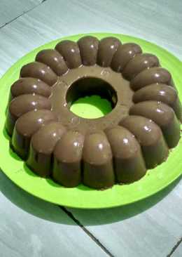 Puding coklat marie