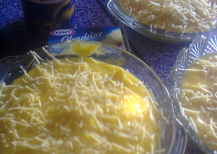 resep lengkap untuk Puding custard / kukies hercules