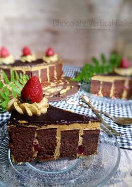 Chocolate Vertical Layer Cake