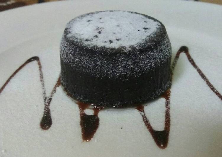 gambar untuk resep makanan Choco lava cake