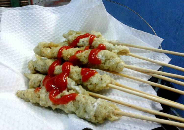 gambar untuk resep Sate Telor Jajanan SD