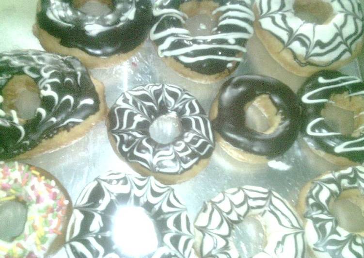 resep Donat Kentang Toping Cokelat