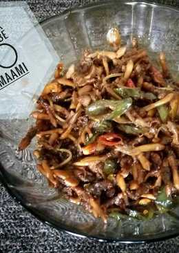 Oseng Lorjuk Pedas Cabe Ijo