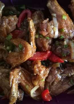 Chicken wings saos mentega