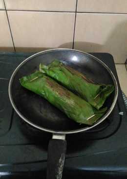 Nasi Bakar Isi ayam (cocok untuk anak yang tidak suka pedas)