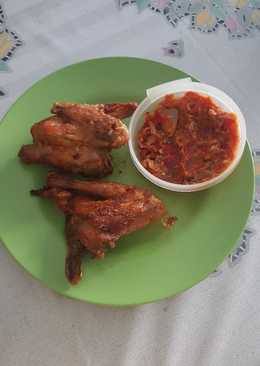 Ayam goreng super simple