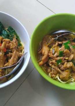 Mie ayam ceker