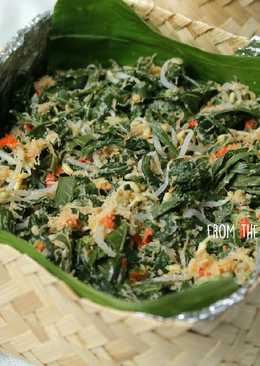 Urap Sayur (versi kelapa yg dimasak)