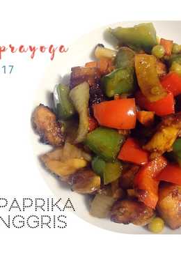 Ayam Paprika Saus Inggris