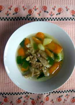 Sop iga sapi gurih