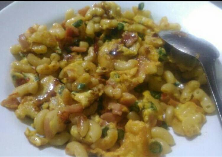 resep masakan Macaroni orak-arik