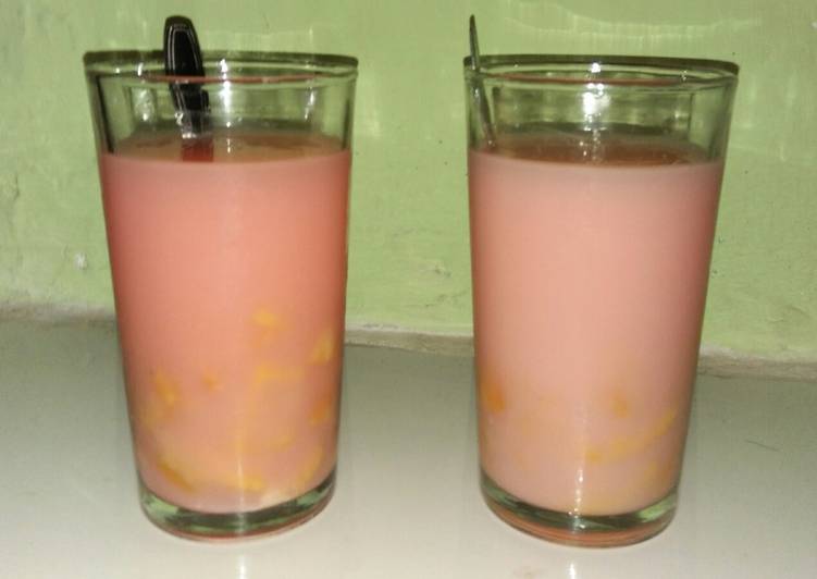 gambar untuk resep makanan Es buah nangka