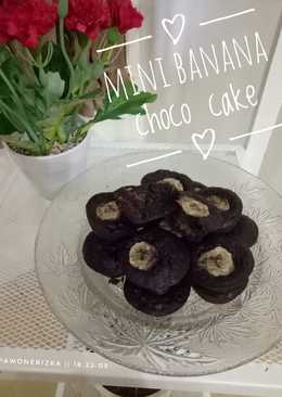 Mini banana choco cake NO MIXER #BikinRamadanBerkesan