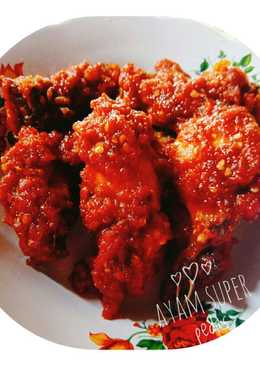 Ayam huh hah (ayam super pedas)