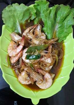 Udang goreng saos mentega & kecap