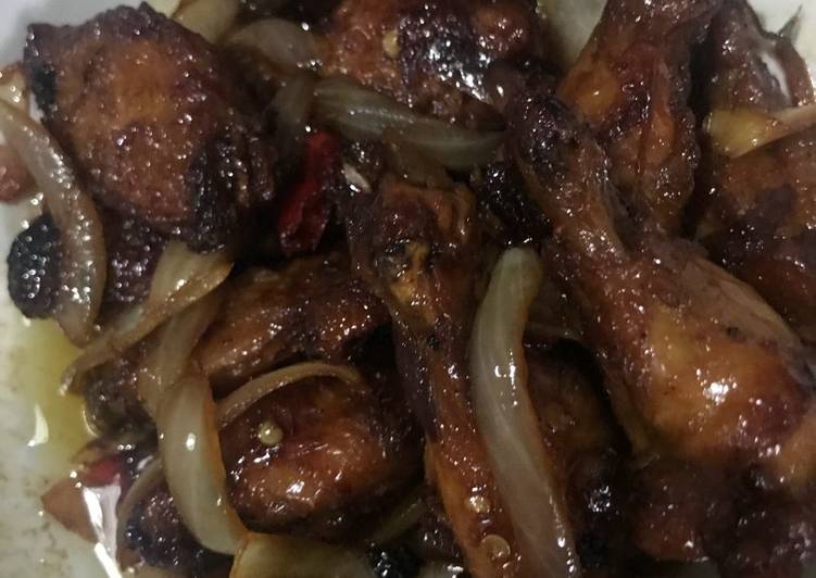Chicken wings spicy mentega