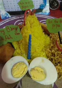 Tumpeng mini ulang tahun