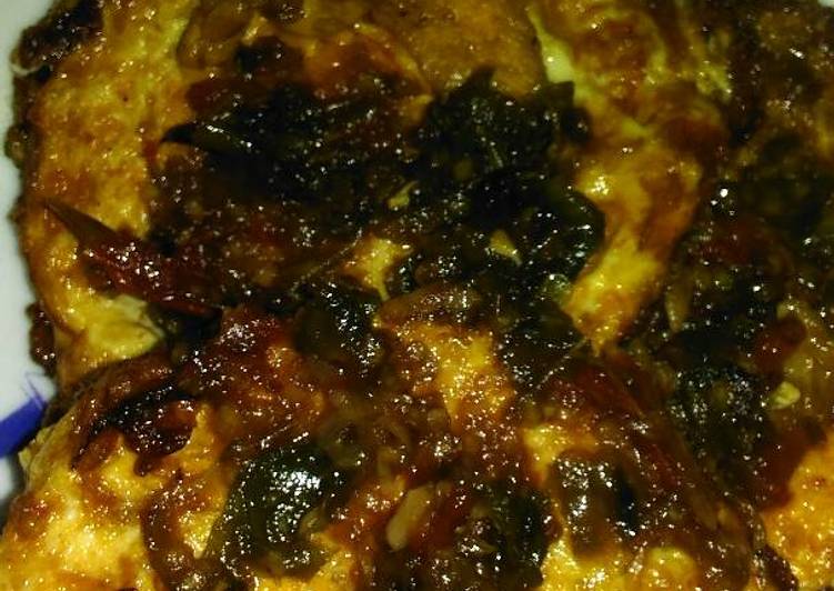 Resep Balado telor matasapi cabe ijo Karya rania nia