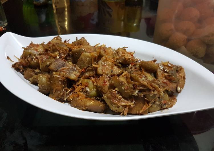 resep Terong Balado Teri