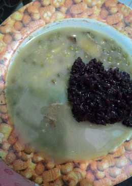 Bubur kacang hijau ketan hitam