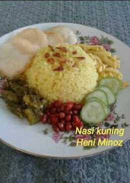 Sangu koneng/nasi kuning#PR_BukanNasiBiasa