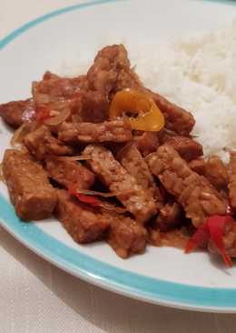 Oseng tempe aka Tumis tempe