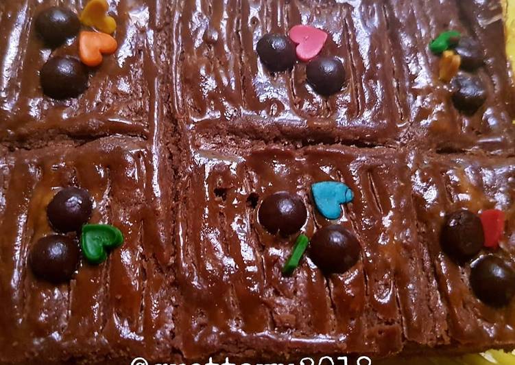 Lekker Holland Coklat Botercoek Coklat tanpa mixer kaya brownies