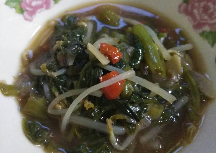 gambar untuk cara membuat Ca kangkung tauge