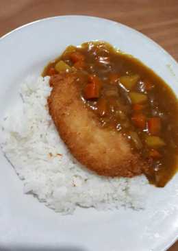 Curry Rice with Chicken Katsu