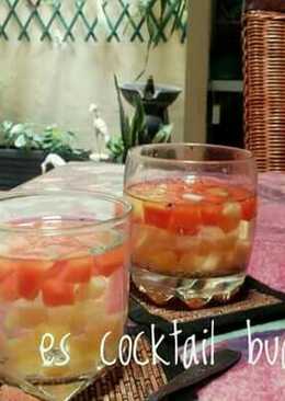 Es cocktail buah enak segar