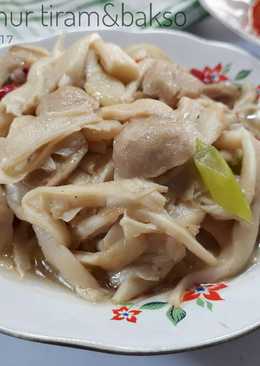 Tumis Jamur Tiram&Bakso