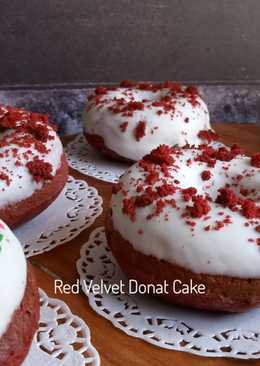 Red Velvet Cake Mixed Donuts #selasabisa